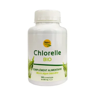 Chlorelle bio – 300 comprimés